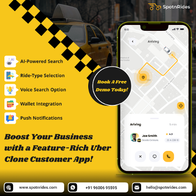 Taxi Fleet Management App Development - SpotnRides